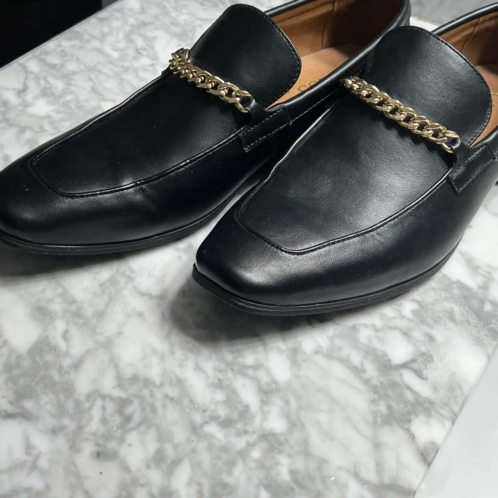 Guess men black shoes new